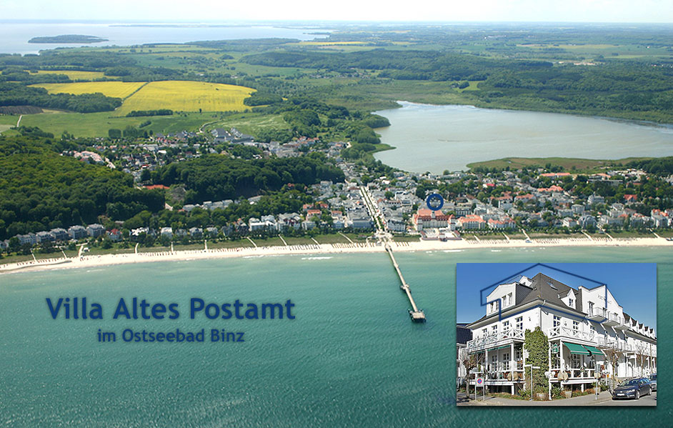 Ferienwohnung in der Villa Altes Postamt in Binz auf Rügen